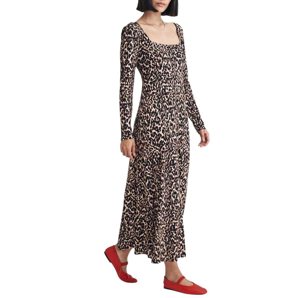 NobodyÂ´s Child Womens/Ladies Aidie Leopard Print Midi Dress