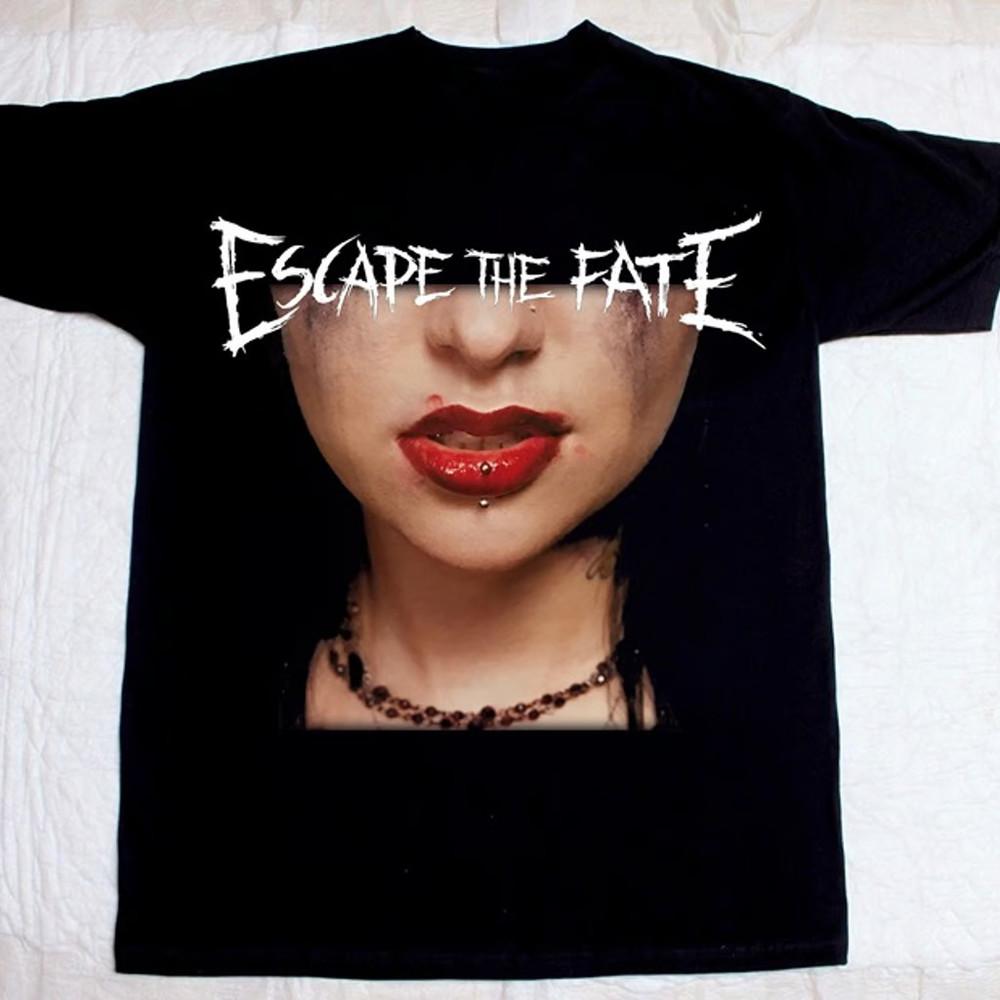 Винтажная футболка группы Escape The Fate Унисекс Концертная S - 5XL SG050 Унисекс Футболка