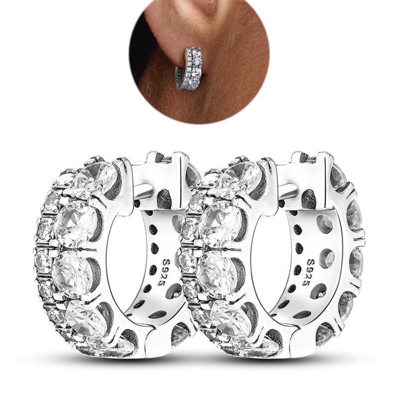 Серьги-гвоздики из натурального серебра S925 с перьями любви, оригинальные подвески-кольца для женщин и девочек, серьги-гвоздики, ювелирные изделия, подарки