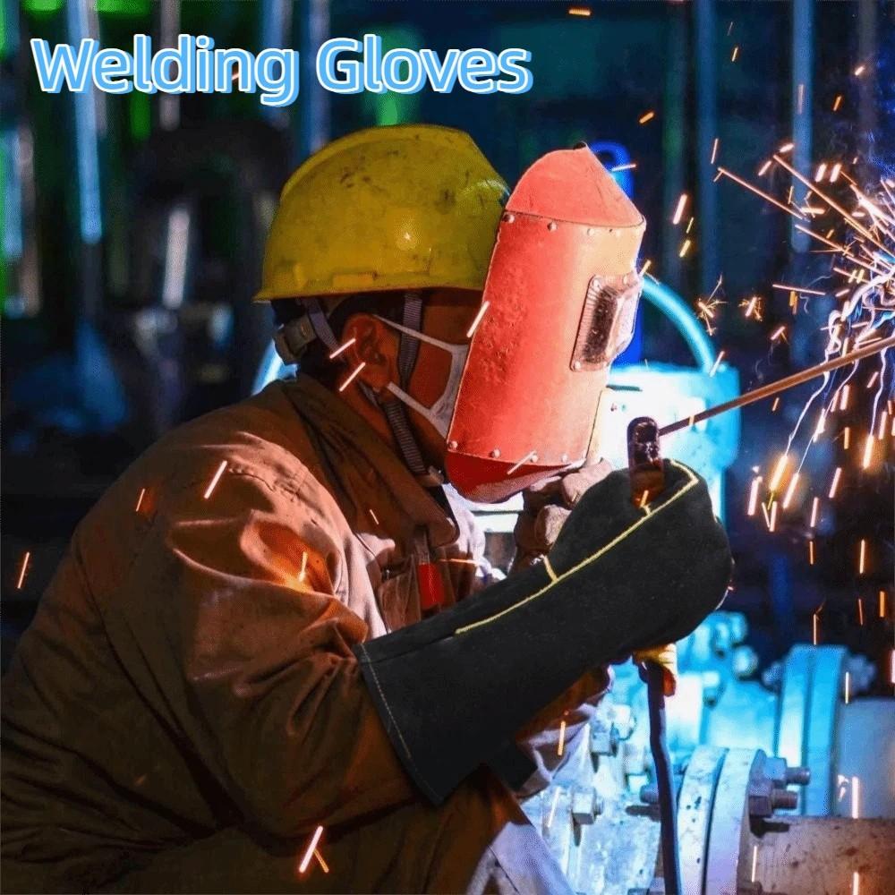 Heat Insulation Heat Resistant Gloves High Temperature Resistance Safety Gloves Protective Gloves