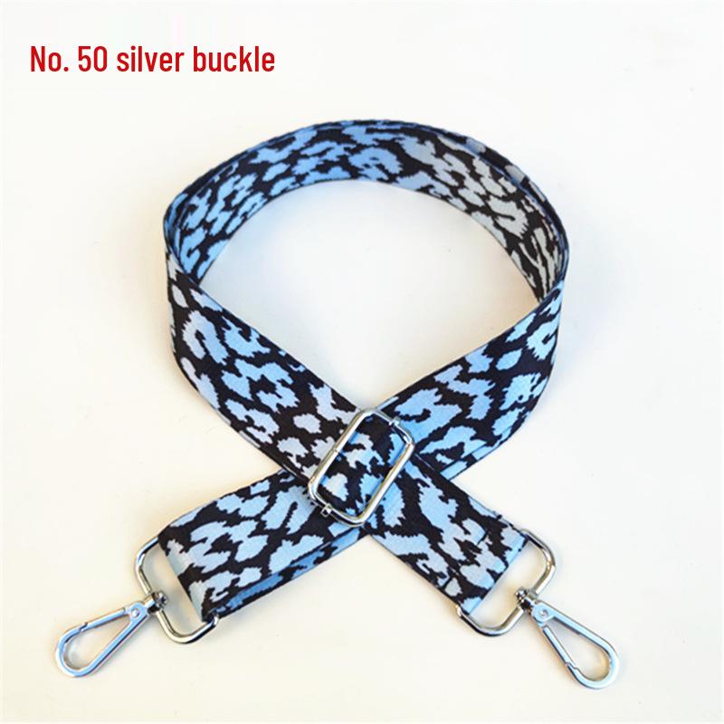 Colorful Ethnic Leopard Print Crossbody Bag Strap - Extended & Widened Replacement for Women's Shoulder Bags