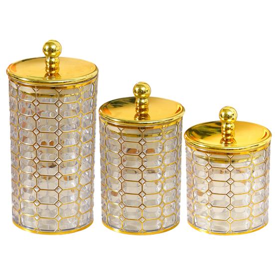 1/3 шт. Банка для хранения Контейнер для хранения продуктов с крышками с резиновой герметизацией Свежесть Штабелируемый Широкое отверстие Кухонная банка для хранения