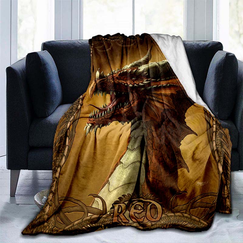 Пледы с тигром и драконом для дивана, дивана, походные одеяла, фланелевые одеяла с восточным драконом, покрывало для детей и взрослых