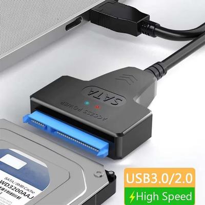 Кабель USB 3.0 на SATA USB3.0 Адаптер-конвертер для жесткого диска 2,5 дюйма Внешний адаптер для HDD SSD для ноутбука Xbox One Xbox 360 PS4