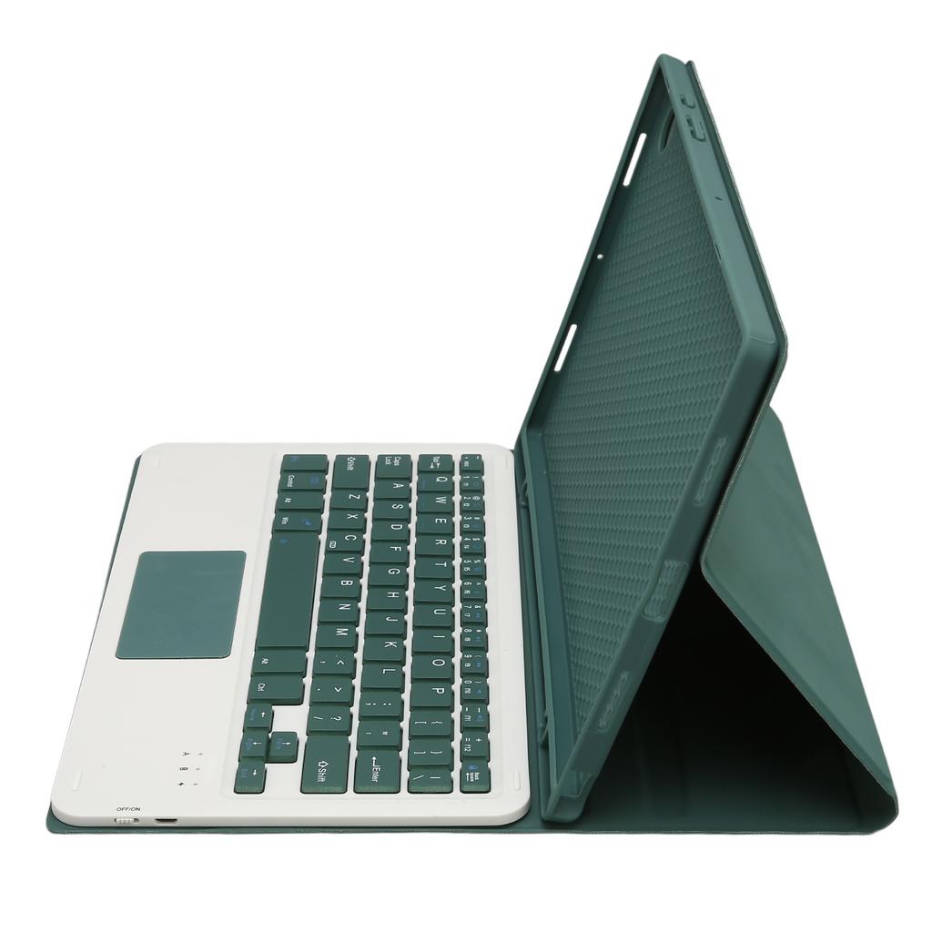 Tablet Keyboard Case for Galaxy Tab A8 10.5in 2022 Detachable Wireless Bluetooth Tablet Keyboard TPU Case Dark Green