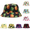 Summer Fruits Print Bucket Hats For Women Unisex Panama Hat Boy Girls Sunscreen Sun Visor Hat Outdoor Sport Hip Hop Fisherman's Cap