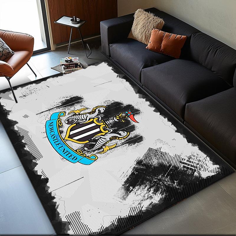 1PC rug Newcastle United Crest Carpet, Chair Rug,Area Rug for Office Bedroom living rooms bedroom, Doormat decor Christmas fan gifts