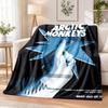 Фланелевое плед Arctic Monkeys Мягкий Теплый Уютный Для Дивана Кровати В Помещении Дома Спальни