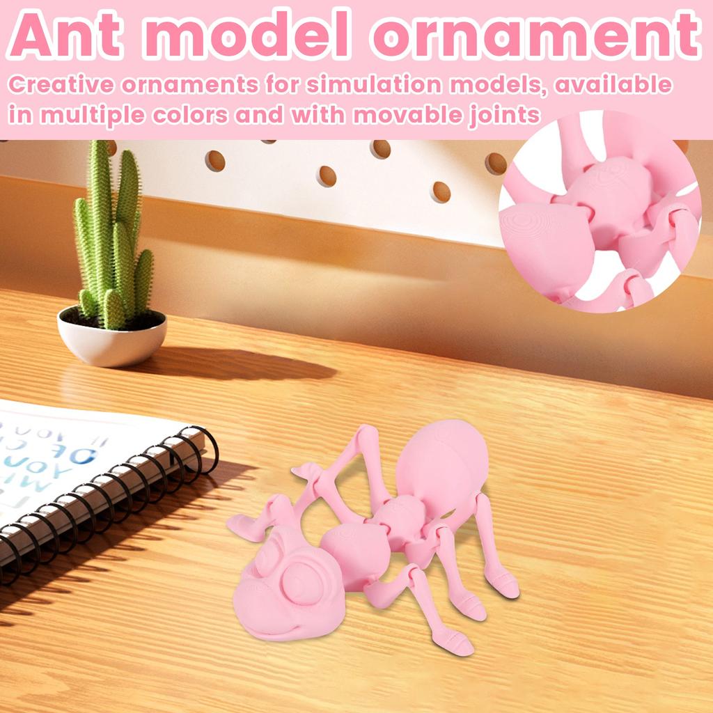3D-печать муравей подвижный сустав модель животного игрушка ручной работы украшения креативные декоративные поделки
