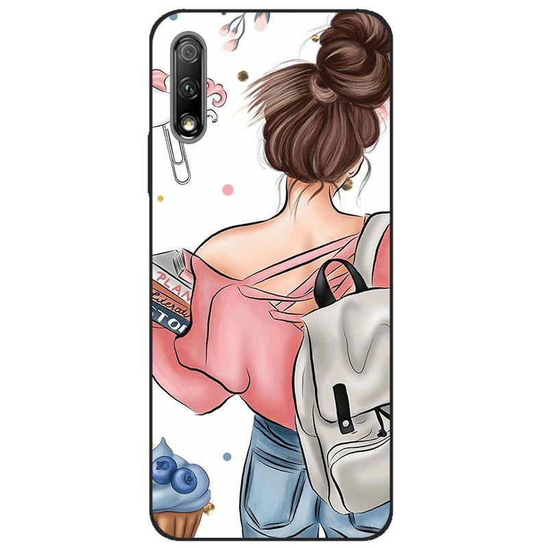 Для Huawei Y9S Чехол Милый Модный Силиконовый Мягкий ТПУ Задняя Крышка Для Huawei Y9s 2019 Y 9S Чехлы Для Телефона Для Huawei Y8P Y 8P Coque capa