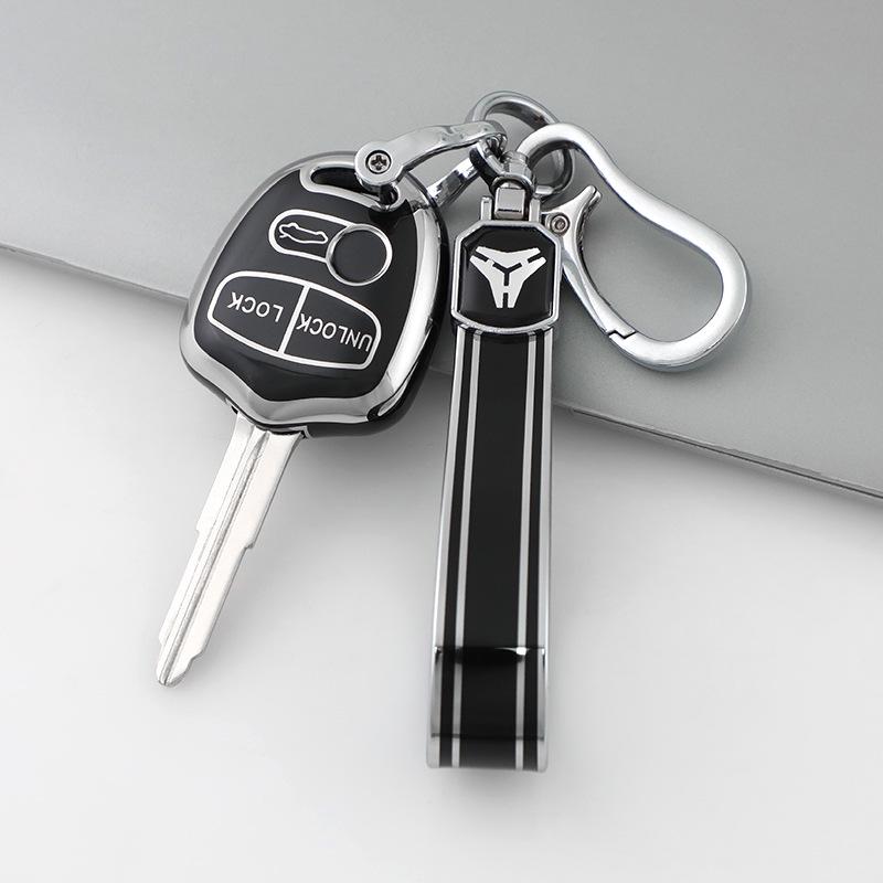 Чехол-оболочка и пряжка для ключа Mitsubishi Grandis, Lancer, Pajero, Outlander, ASX