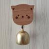 Дверной звонок с изображением мультяшного животного и клейкой заплаткой, сладкий звук, простая установка, декоративный дверной звонок, деревянный дверной звонок, подарок на открытие домашнего магазина на день рождения