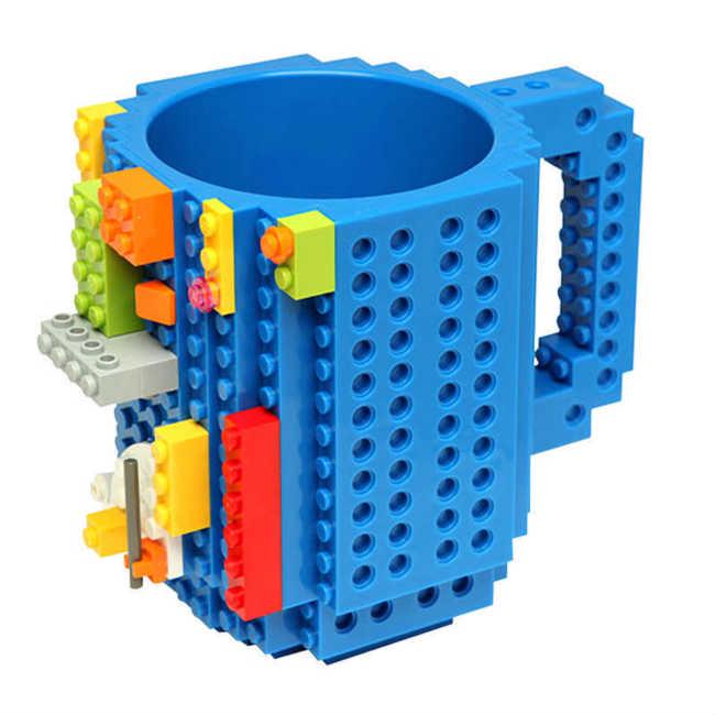 Hi Drinkware Строительная кирпичная кружка DIY Строительные блоки Кофейные кружки Подарки