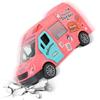 Forward/Backward Cooking Game Kitchen Role Play Ice Cream Truck Mini Inertia Car Van Lorry Model