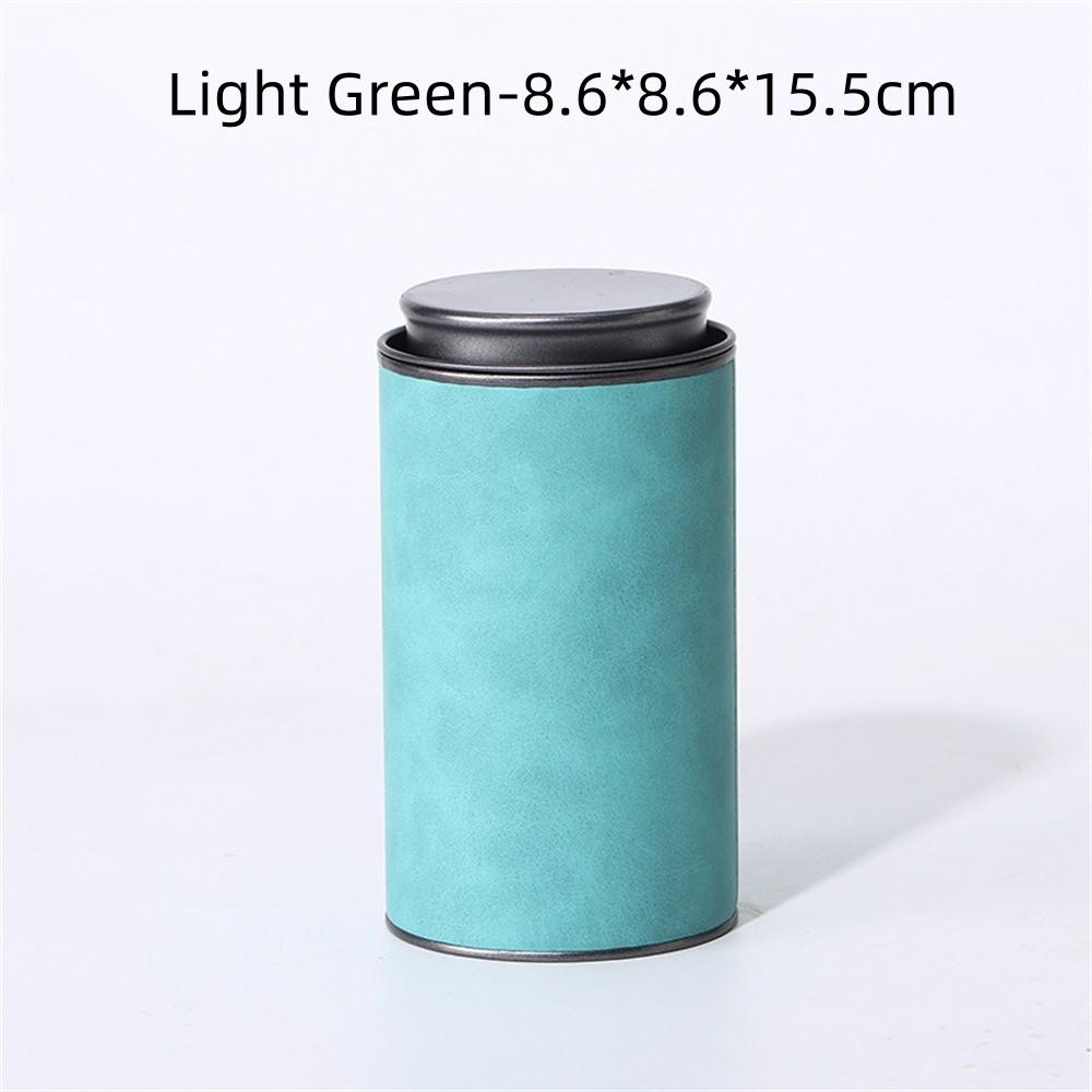 Mini Tea Caddy Sealed Storage Tank Portable Travel Tea Boxes Tea Tin Containers Coffee Canister Kitchen Spice Candy Jar