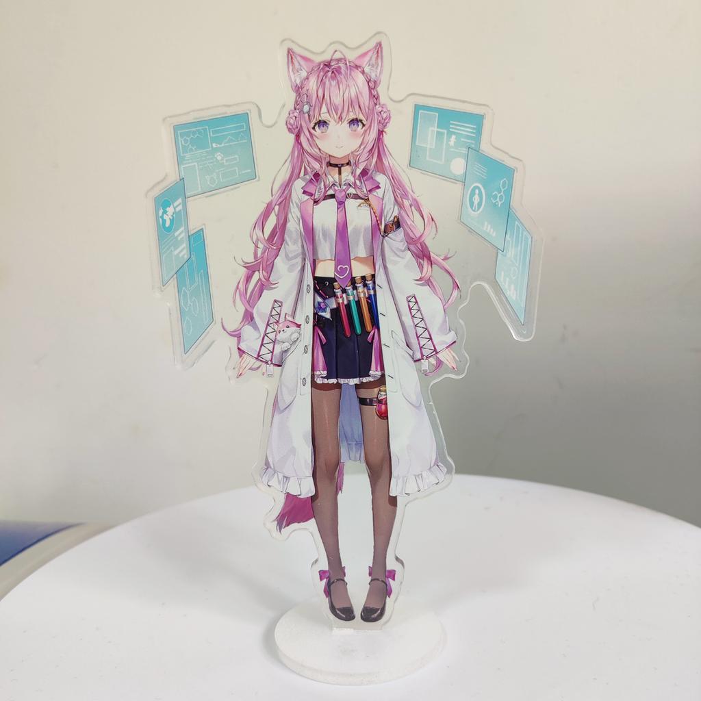 Hololive аниме персонаж новая модель двусторонняя акриловая подставка высокого разрешения модель милый декор стола подарок на день рождения, Рождество, хит продаж