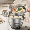 MAXCOOK 316L Stainless Steel 2-Layer Steamer