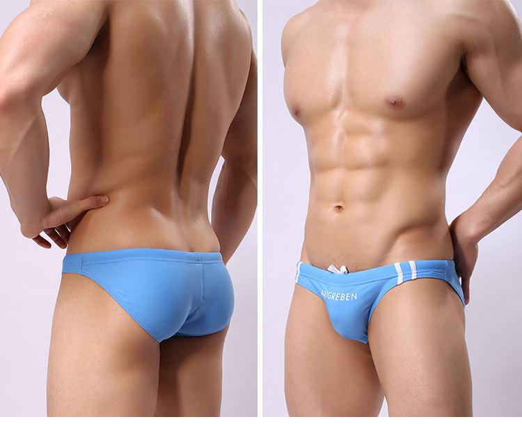 Мужские плавки-треугольники с низкой посадкой - Сексуальные и модные