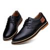 Fashion Men Oxfords Genuine Leather Dress Shoes 2025 Lace Up Italian Mens Casual Shoes Luxury Brand Moccasins Loafers Plus Size 38-48