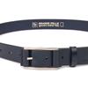 Элегантный мужской ремень под брюки из натуральной кожи GRANDE PELLE Leather Belt 21452 Синий