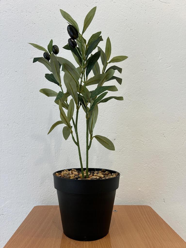 Artificial Olive Tree In A Realistic Pot 35Cm Nice Bush