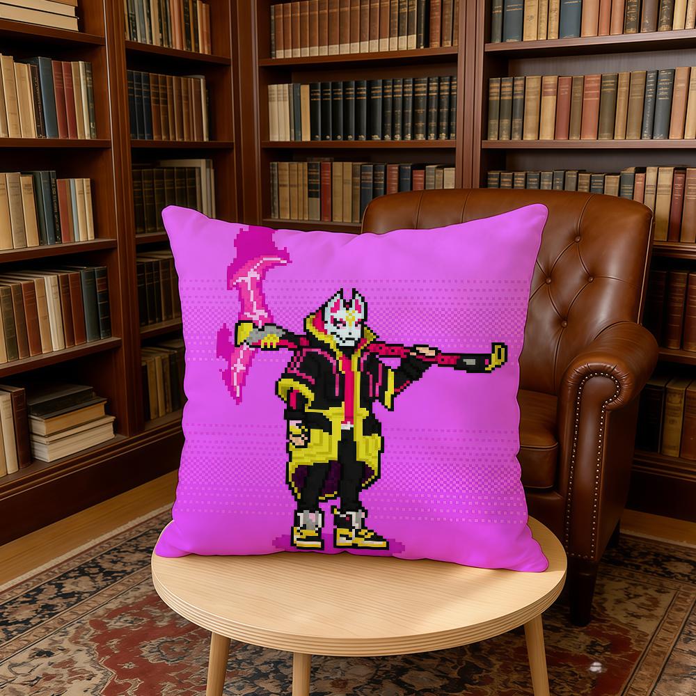 FFORTNITEES Game cushion cover Home Office Birthday Anniversary Gifts Soft Skin Friendly Cushion Cover