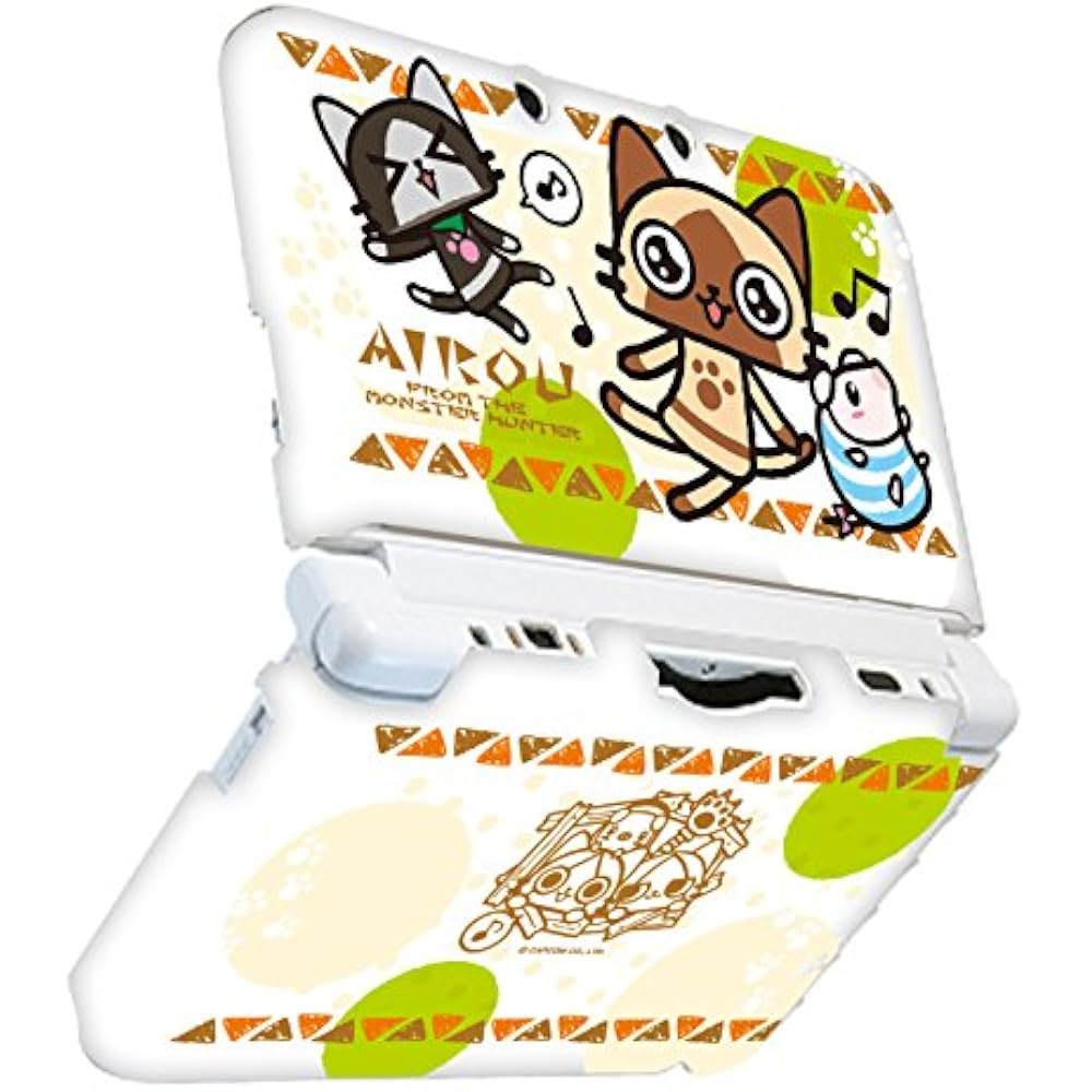 [Эксклюзивно для Amazon.co.jp] Monster Hunter 4G «AIROU» Набор аксессуаров для 3DS LL с 2 Amazon.co.jp E...