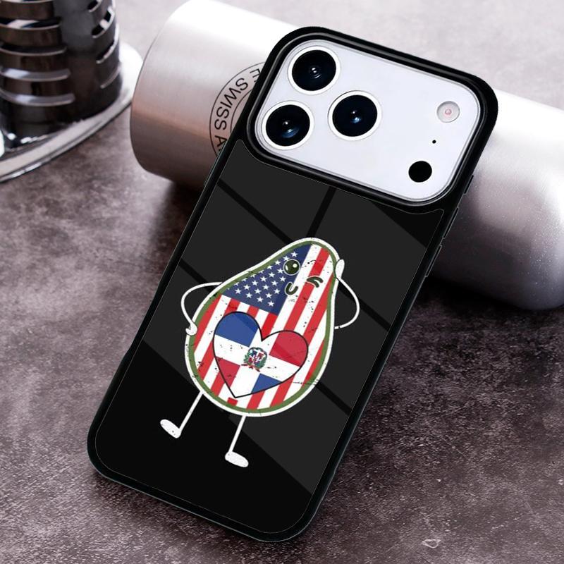 Чехол для телефона с флагом Доминиканской Республики для iPhone 17 16 15 14 13 12 11 Pro Max Plus 17Air Мягкий силиконовый чехол