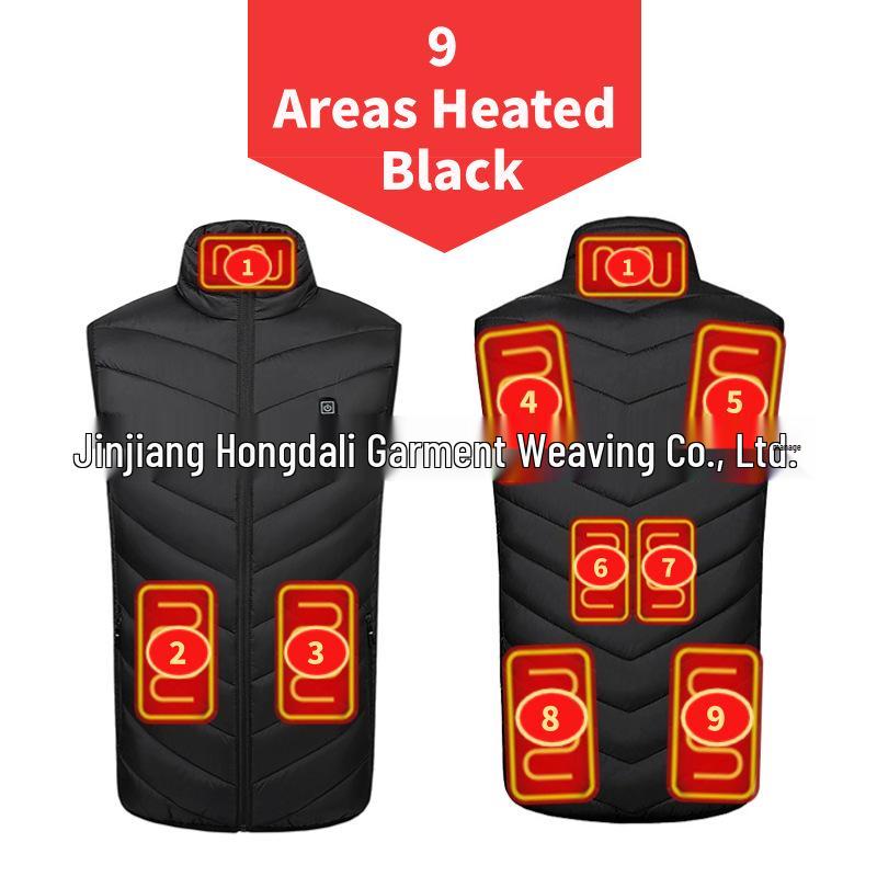 Трансграничный умный электрический жилет с подогревом - Пуховик из хлопка