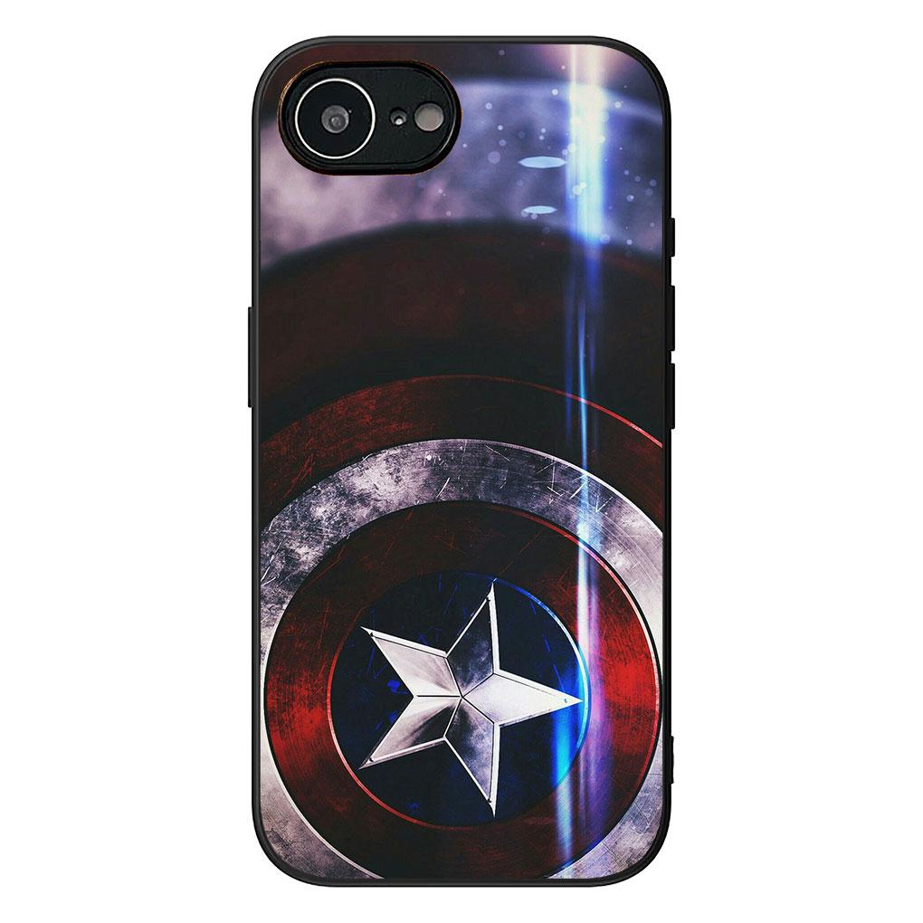 Чехол для телефона Captain America Marvel Shield для Huawei P30 P20 Mate 10 20 Lite Pro Y7 Y8S Y9A Y9 Prime P Smart 2019 Мягкий чехол