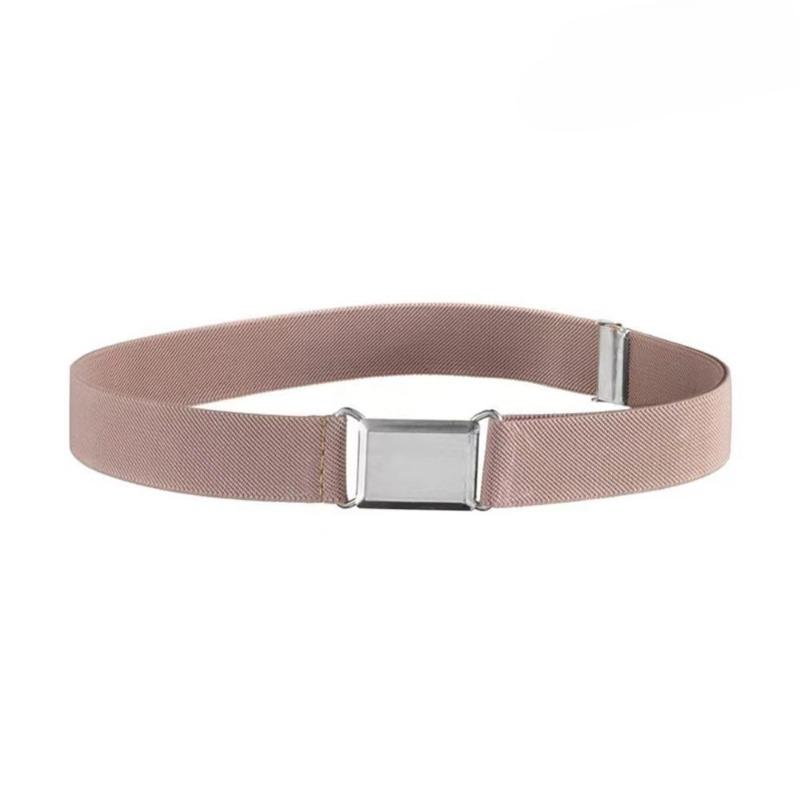 Child Elastic Belt For Boys Girls Adjustable Scout Training Children Students Belt Elastic Belt Width of 2.5 Cm