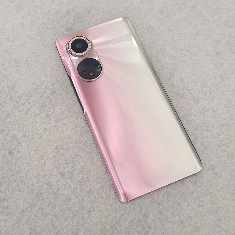 Задняя крышка аккумулятора для Honor 50 Pro Стеклянная панель Задний корпус Запасные части для Honor50 Pro и Объектив камеры