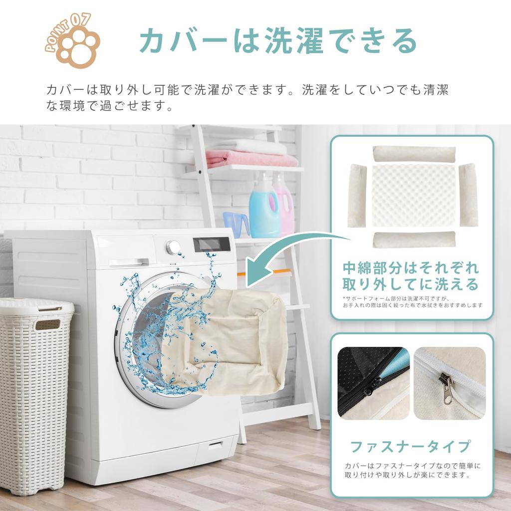 Dnzzs Dog Pet Cat Pet High Removable Simple Medium Size Bed, Bed, Bed, Sofa, Waterproof, Washable, Resilience, Shape-Resistant, Cover, Non-Slip,