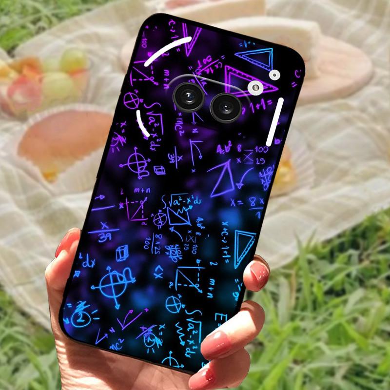 Чехол-бампер для Nothing Phone 2A, силиконовый, мягкий, модный, черный, Full Protective A142 Capa