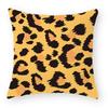 Красочная наволочка для декоративной подушки с леопардовым принтом, полиэстер, 45*45, накидная подушка, домашний декор, наволочка
