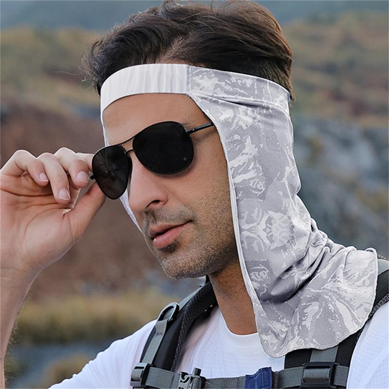 Солнцезащитная шляпа-занавеска для мужчин, солнцезащитный козырек, дышащая маска для шеи, для рыбалки, верховой езды, защита от ультрафиолета, лето