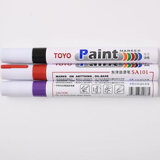 2 шт., ручки для краски с отметками шин, водонепроницаемые, устойчивые к выцветанию, ручки для краски с точным нанесением, аксессуары для автомобилей