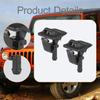Windshield Sprinkler Wiper Nozzle Compatible 55156728Ab Accessory for Wrangler JK Easy Installation