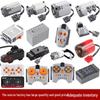 Красный Взрывной Поезд-Монстр Совместим с LEGO Technic: Мотор Power Functions, Литиевая батарея, Пульт дистанционного управления, Приемник, Мотор MXL