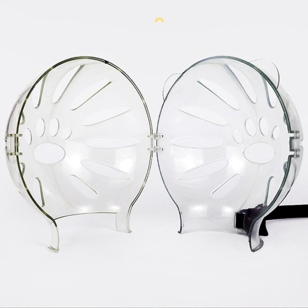 Чехол на голову кошки в форме шара, дышащий защитный шлем для питомца, принадлежность для груминга питомца после операций