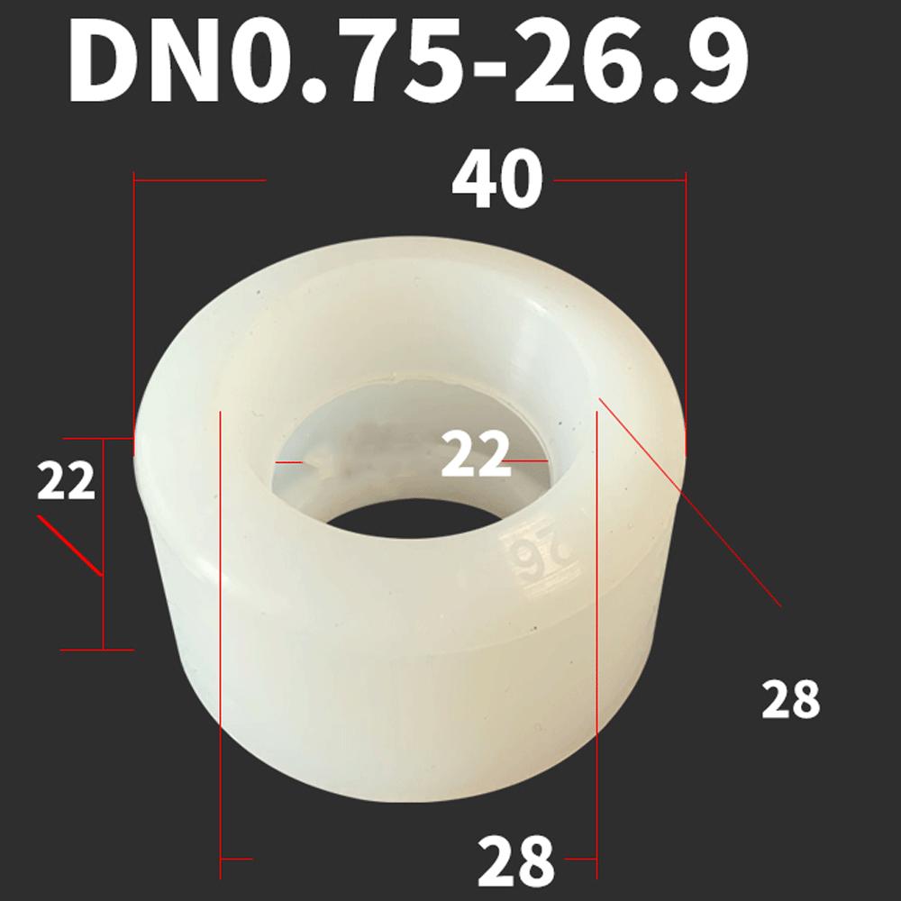 DN0.75-200 VMQ Силиконовая резина Уплотнительная Прокладка Уплотнительное Кольцо Полоса Для Зажимной Муфты Секций Hough Паз О-образной формы
