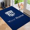 Custom Name West Bromwich Albion Crystal Velvet Floor Rug Personalized Text Soft Carpet Home Decor