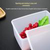 Прямоугольный пластиковый контейнер для хранения продуктов Hua Bei Shi