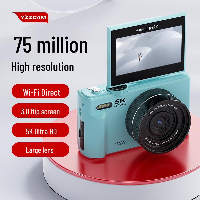 High-Definition Retro Mirrorless Camera for Students and Travel - Entry-Level, Perfect for Girls