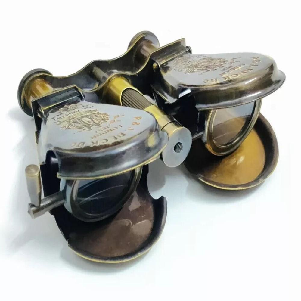 Старинный латунный морской подзорный монокуляр – Винтажный морской бинокль, 10,16 см