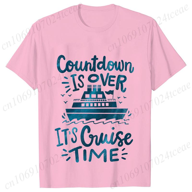 Countdown Is Over It's Cruise Time T-shirts, Cruise Vacation Tshirts, Cruise Ship Tee Shirt,Family Matching Travel Outfits Gift