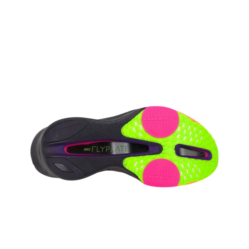 Nike Мужские кроссовки Air Zoom Alphafly 3 Glam Orange Pulse Фиолетовый-Dynasty Электрический-Зеленый Черный IO9573-800