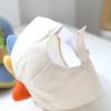 Cute Baby Duck Tongue Caps 1-3 Years Boy Girl Cartoon Dinosaur Cotton Peaked Hats Outdoor Toddler Kids Sunshade Sun Visors