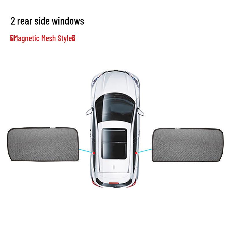 Volkswagen Tiguan L Magnetic Car Window Sunshade - Heat Insulation & UV Protection