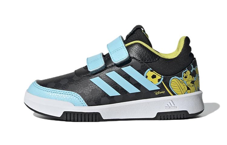 Disney x Adidas Tensaul Удобные Нескользящие Износостойкие Низкие Детские Скейтбордические Кроссовки Черные GZ1711